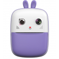 Mini spausdintuvas vaikams su fotoaparatu Print Camera violetinis (purple)